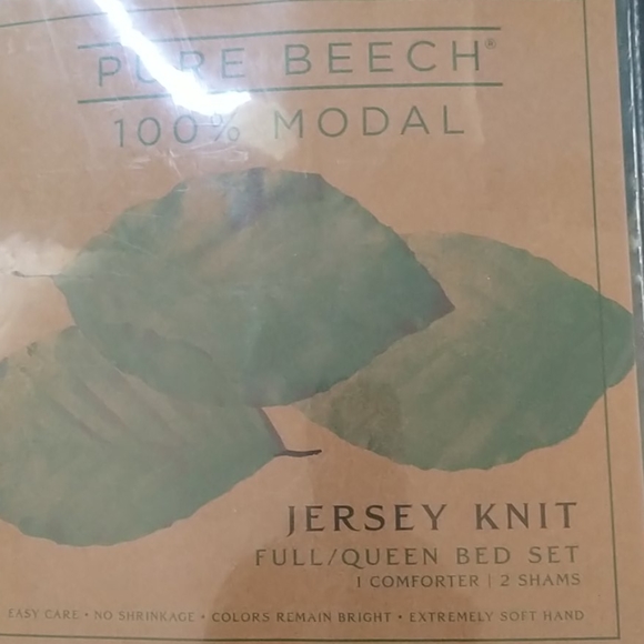 Pure Beech Bedding Pure Beech Jersey Knit Fullqueen Bed Set Poshmark